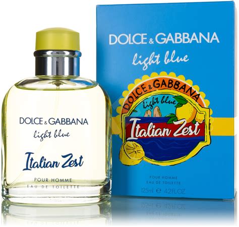 dolce gabbana light blue zest herren|d&g light blue men fragrantica.